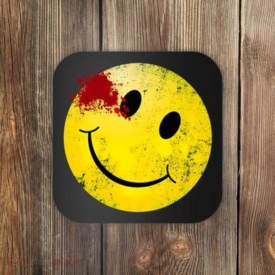 Bloody Smiling Face Vintage Smile Coaster