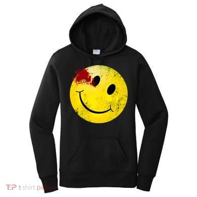 Bloody Smiling Face Vintage Smile Women's Hoodie