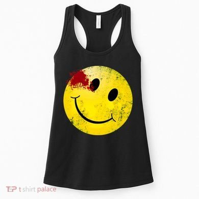 Bloody Smiling Face Vintage Smile Women's Tank Top