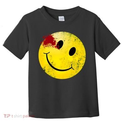Bloody Smiling Face Vintage Smile Toddler T-Shirt