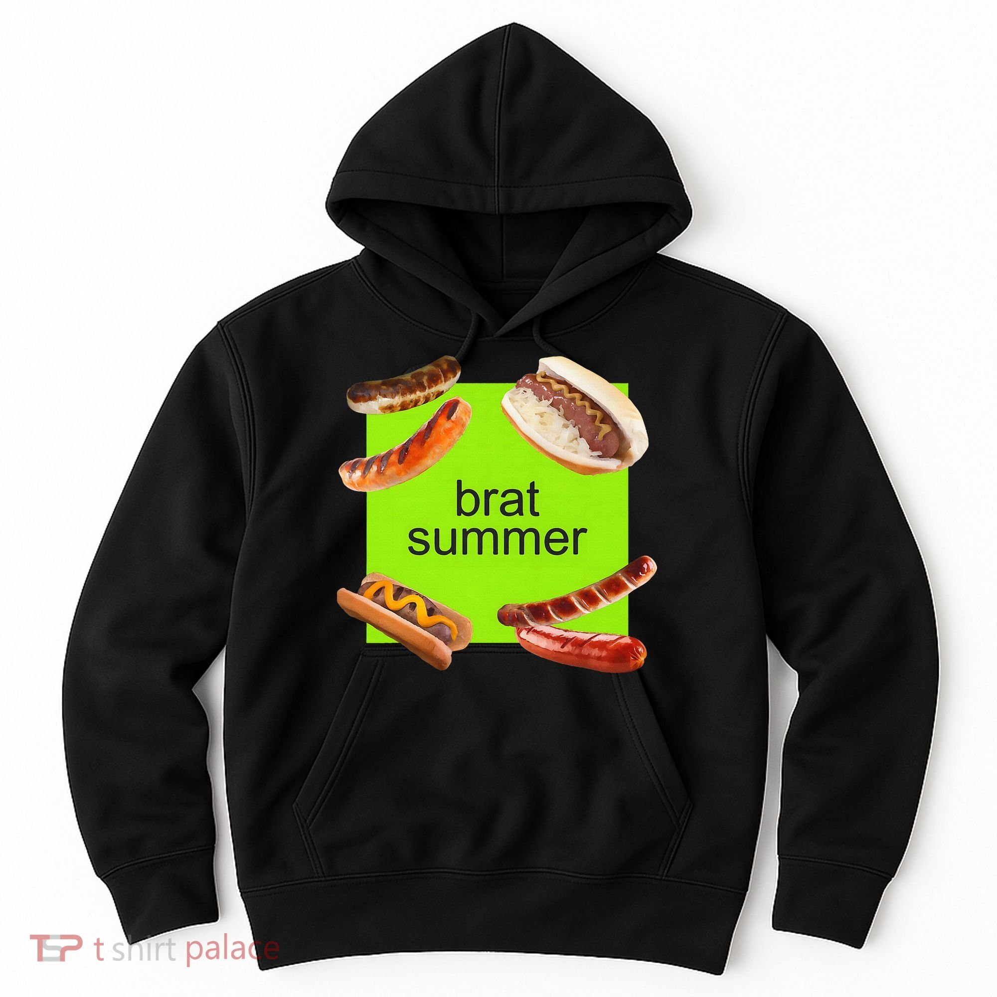 Brat Summer Funny Hot Dog Bratwurst Summer Hoodie