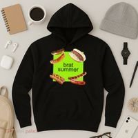 Brat Summer Funny Hot Dog Bratwurst Summer Hoodie thumb 3