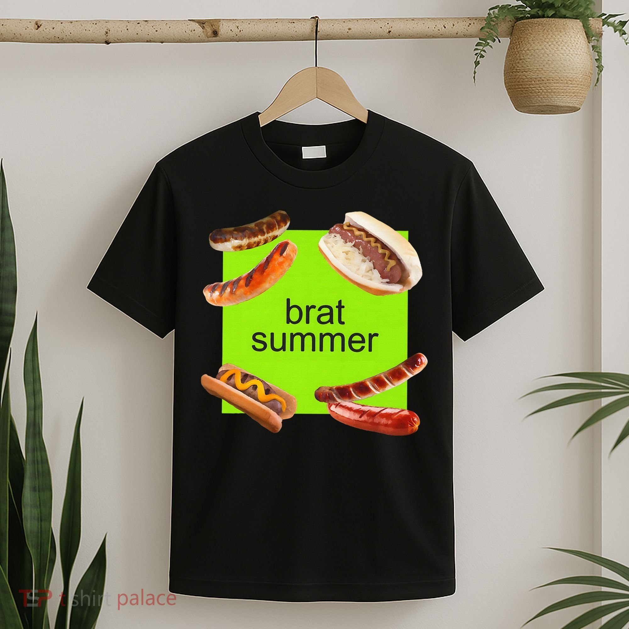 Brat Summer Funny Hot Dog Bratwurst Summer T-Shirt