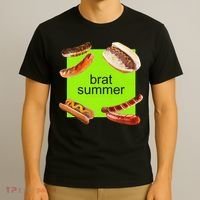 Brat Summer Funny Hot Dog Bratwurst Summer T-Shirt thumb 3