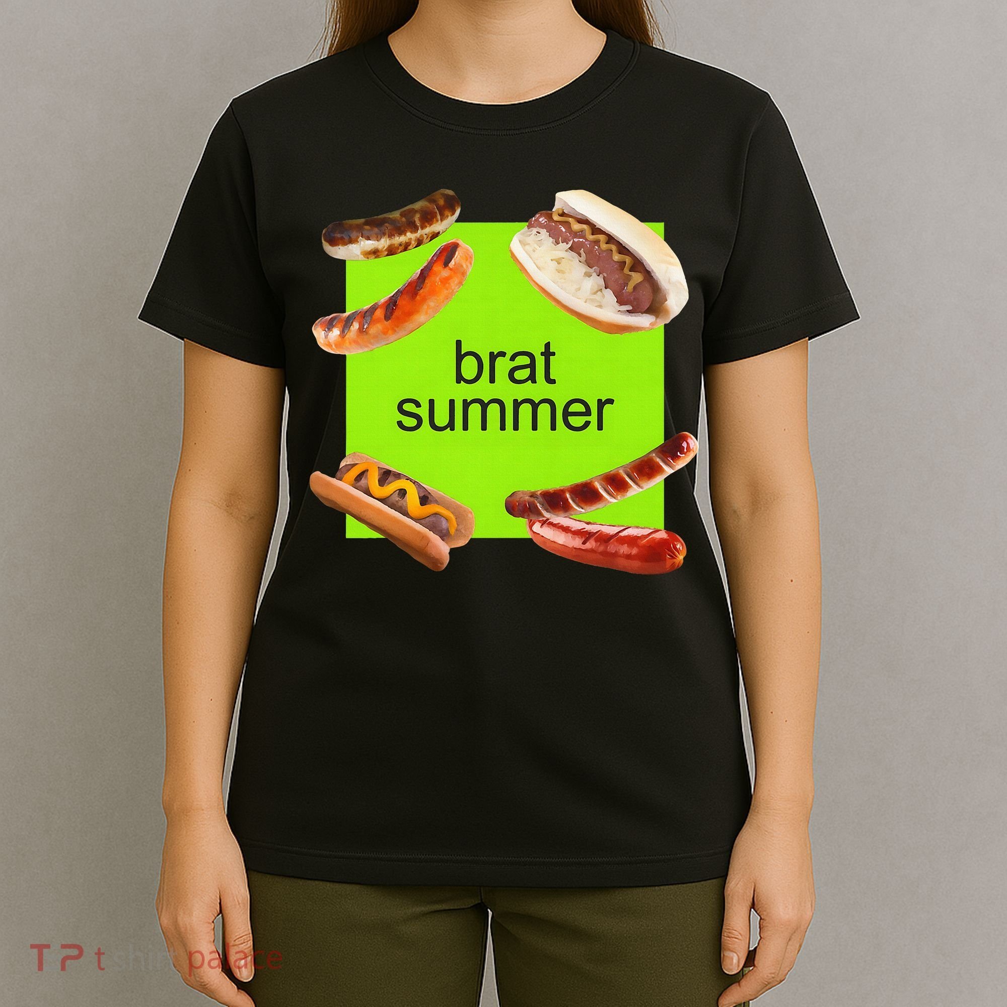 Brat Summer Funny Hot Dog Bratwurst Summer T-Shirt