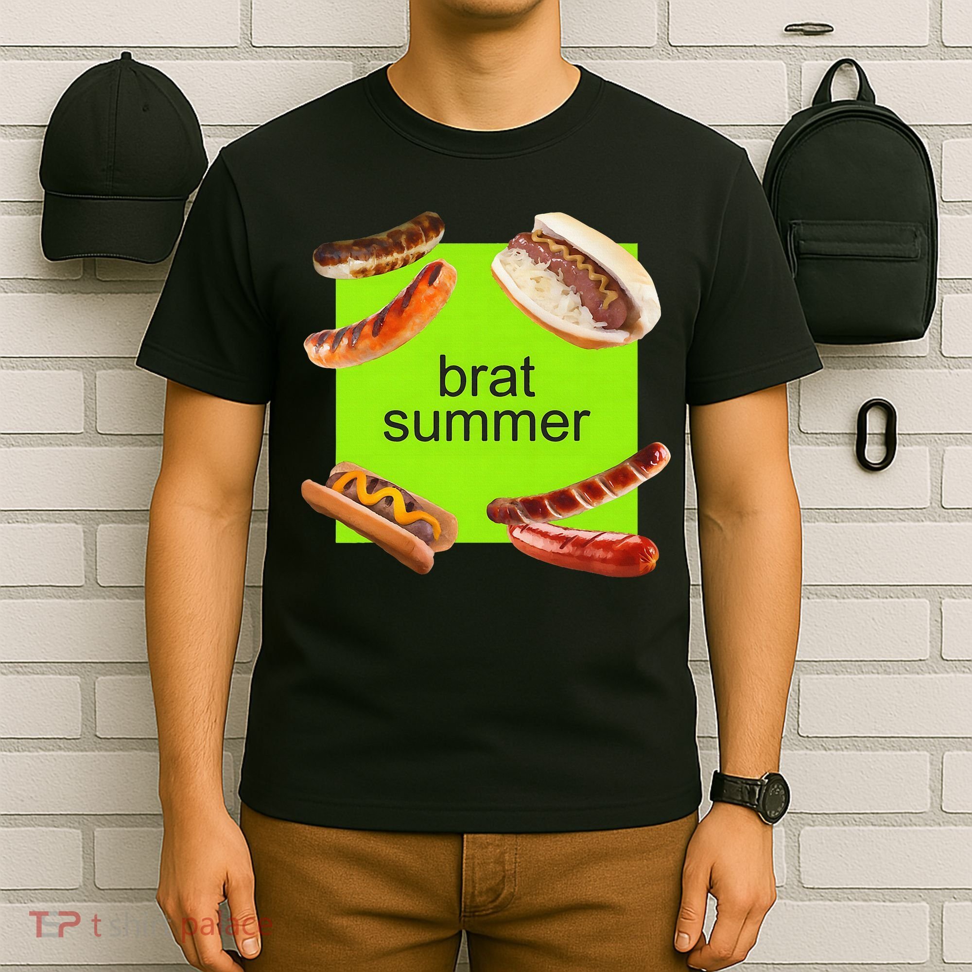 Brat Summer Funny Hot Dog Bratwurst Summer T-Shirt