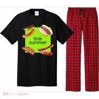 Brat Summer Funny Hot Dog Bratwurst Summer Pajama Set thumb 0