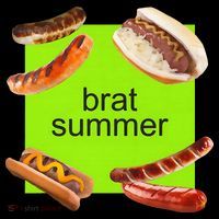 Brat Summer Funny Hot Dog Bratwurst Summer Women's Hoodie thumb 2