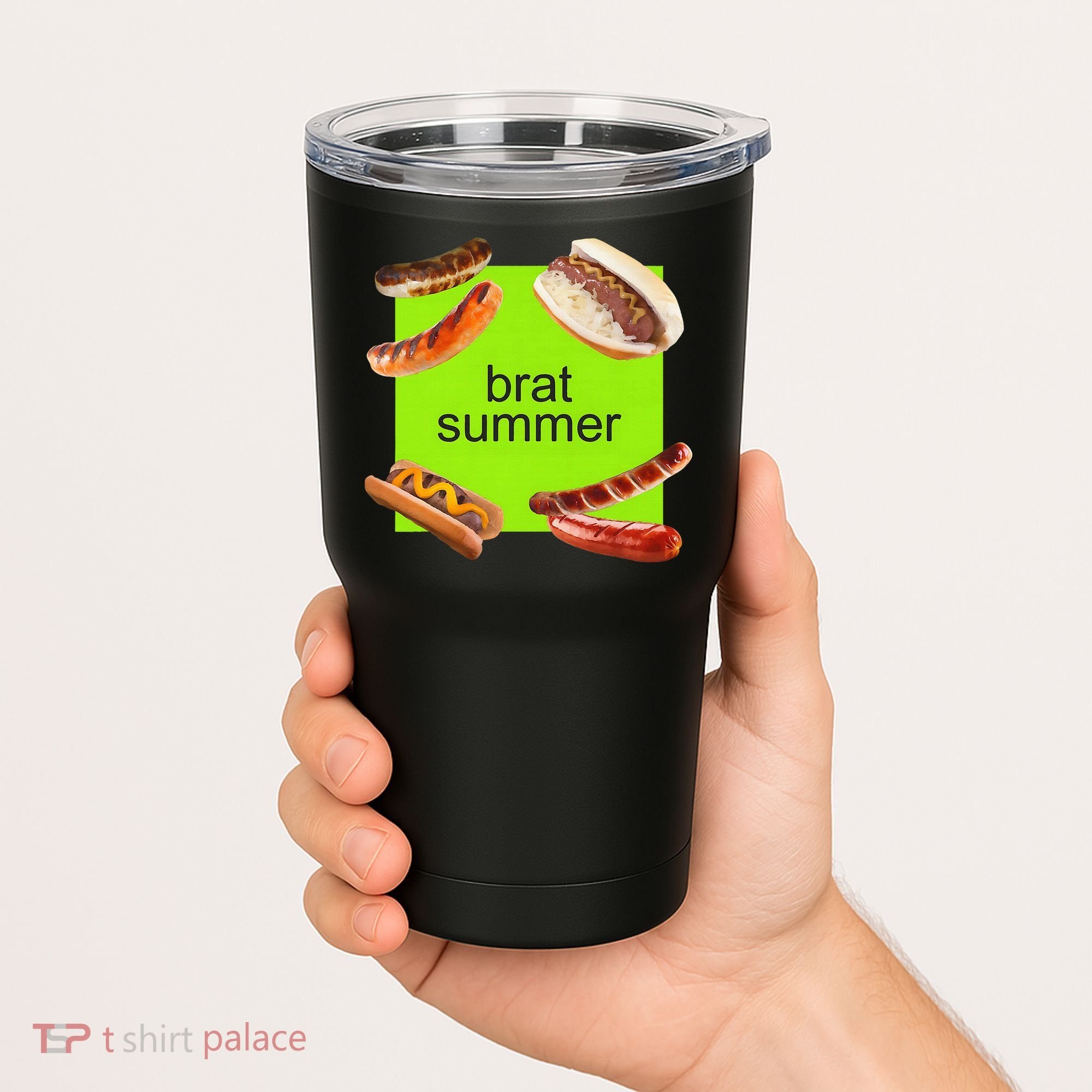 Brat Summer Funny Hot Dog Bratwurst Summer Tumbler