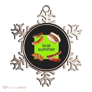Brat Summer Funny Hot Dog Bratwurst Summer Ornament