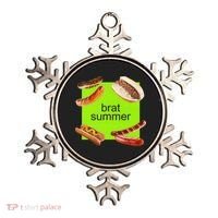 Brat Summer Funny Hot Dog Bratwurst Summer Ornament thumb 0