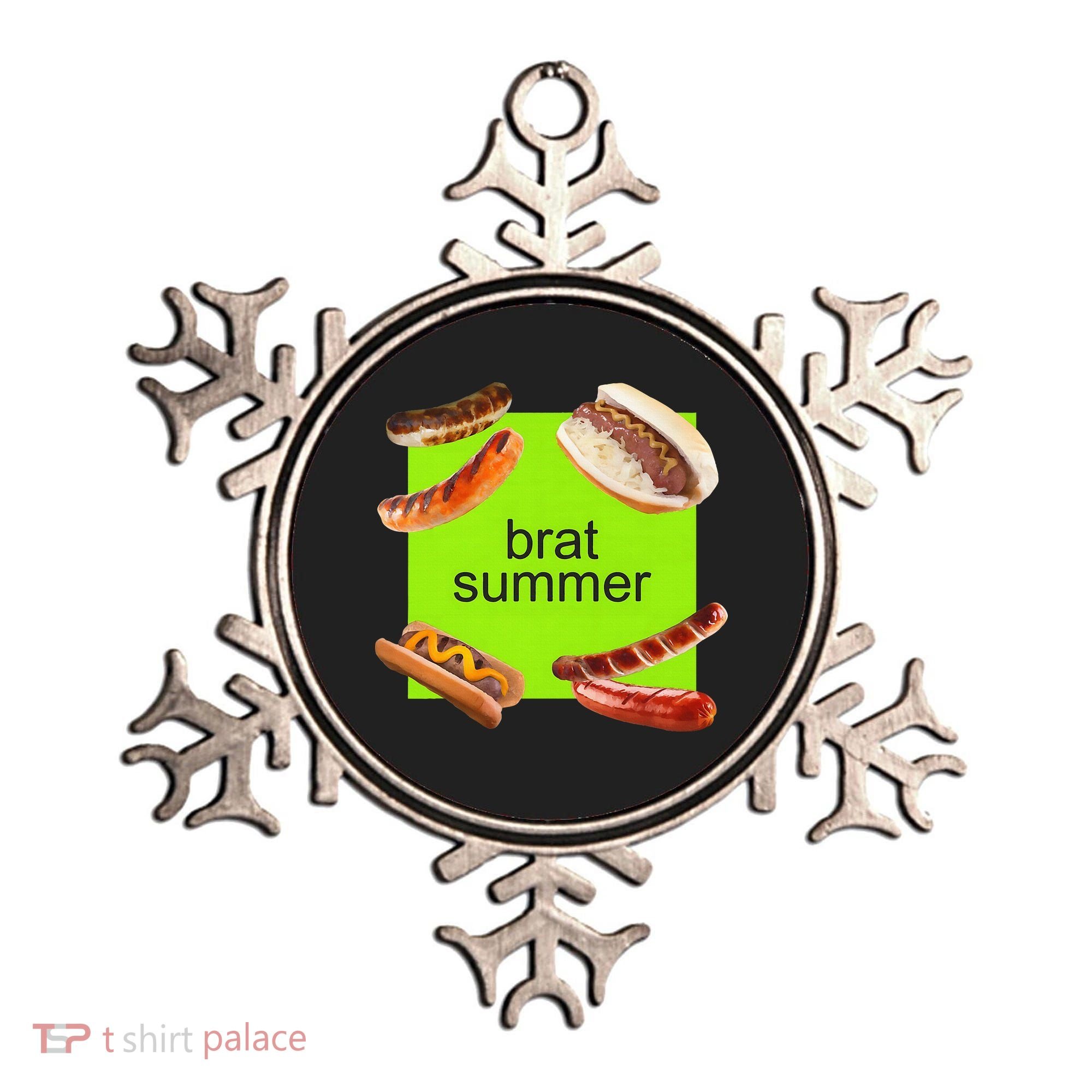 Brat Summer Funny Hot Dog Bratwurst Summer Ornament