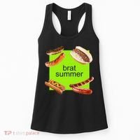 Brat Summer Funny Hot Dog Bratwurst Summer Women's Tank Top thumb 0