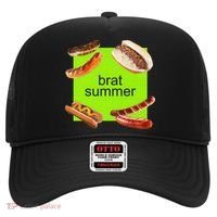 Brat Summer Funny Hot Dog Bratwurst Summer Hat thumb 0