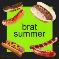Brat Summer Funny Hot Dog Bratwurst Summer Hat thumb 2