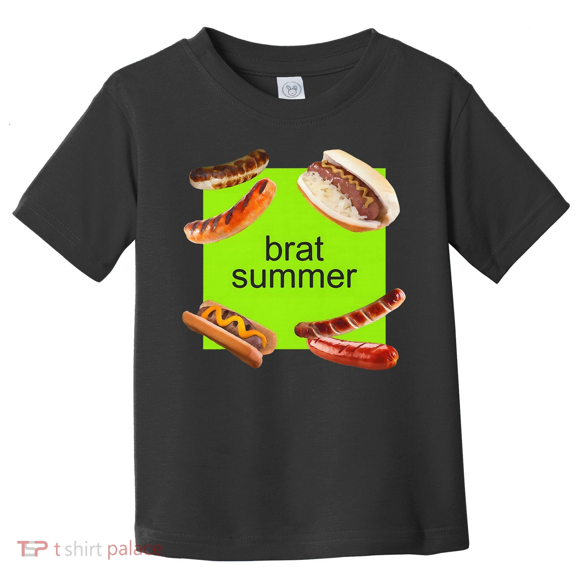 Brat Summer Funny Hot Dog Bratwurst Summer Toddler T-Shirt