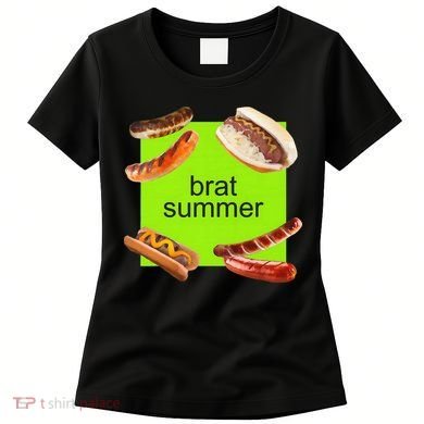 Brat Summer Funny Hot Dog Bratwurst Summer Women's T-Shirt