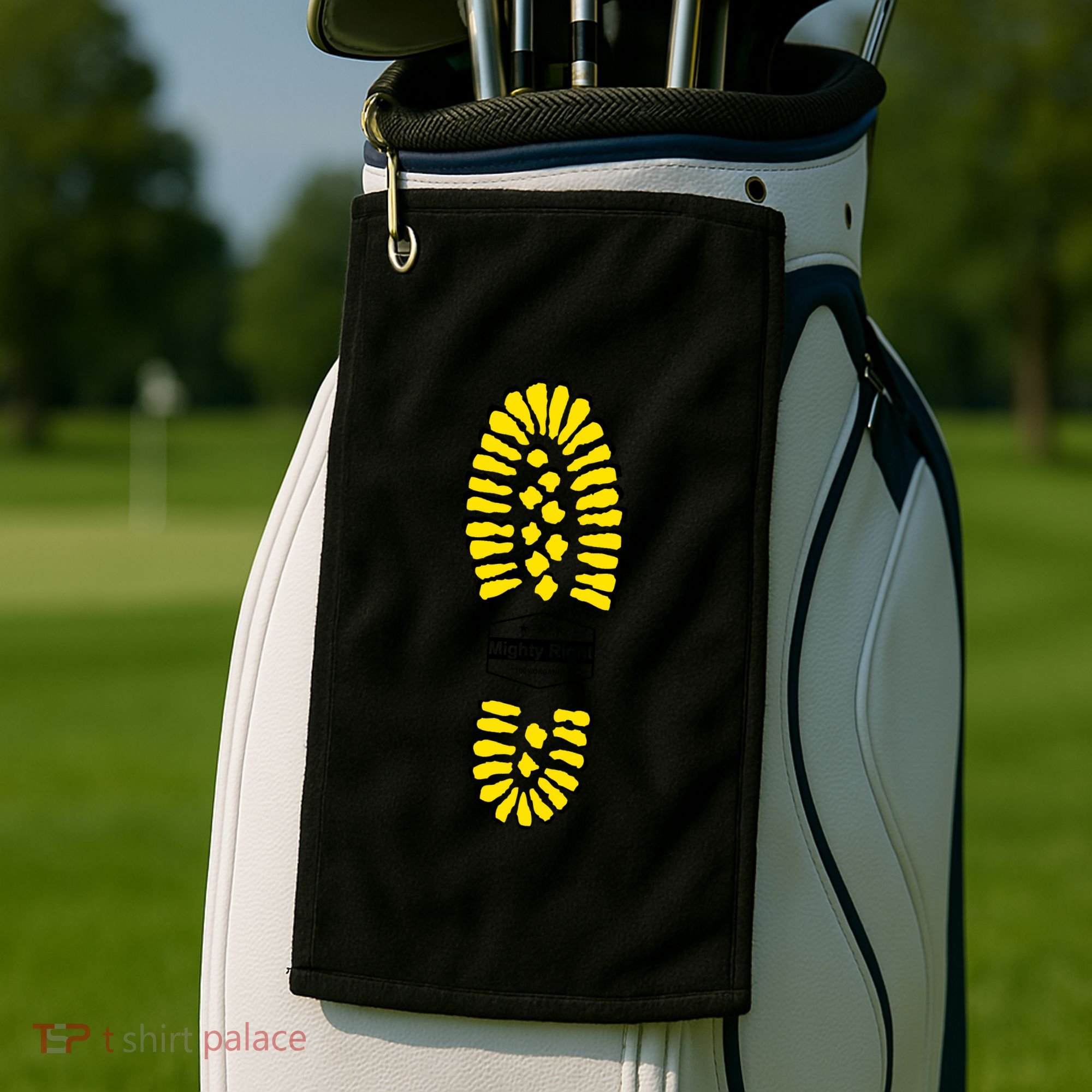 Boot Sole Golf Towel