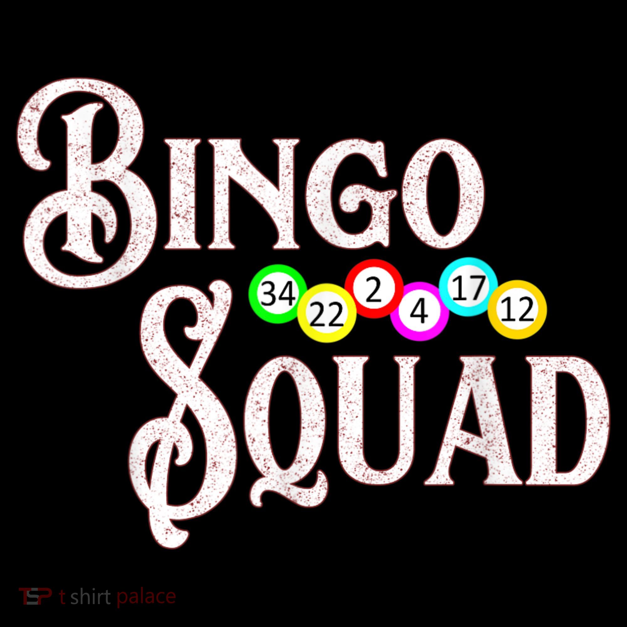 Bingo Squad Funny Bingo Lover Doggie Tank