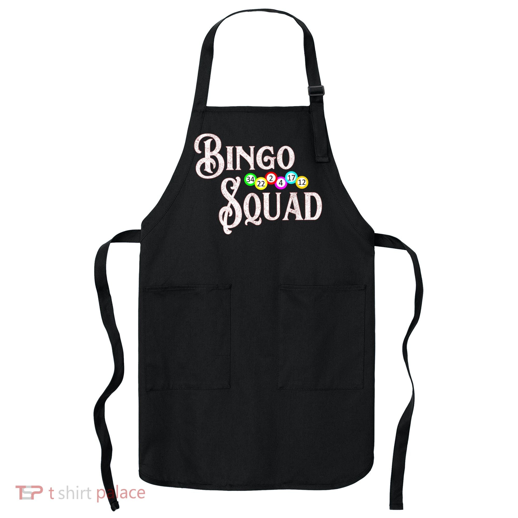 Bingo Squad Funny Bingo Lover Apron