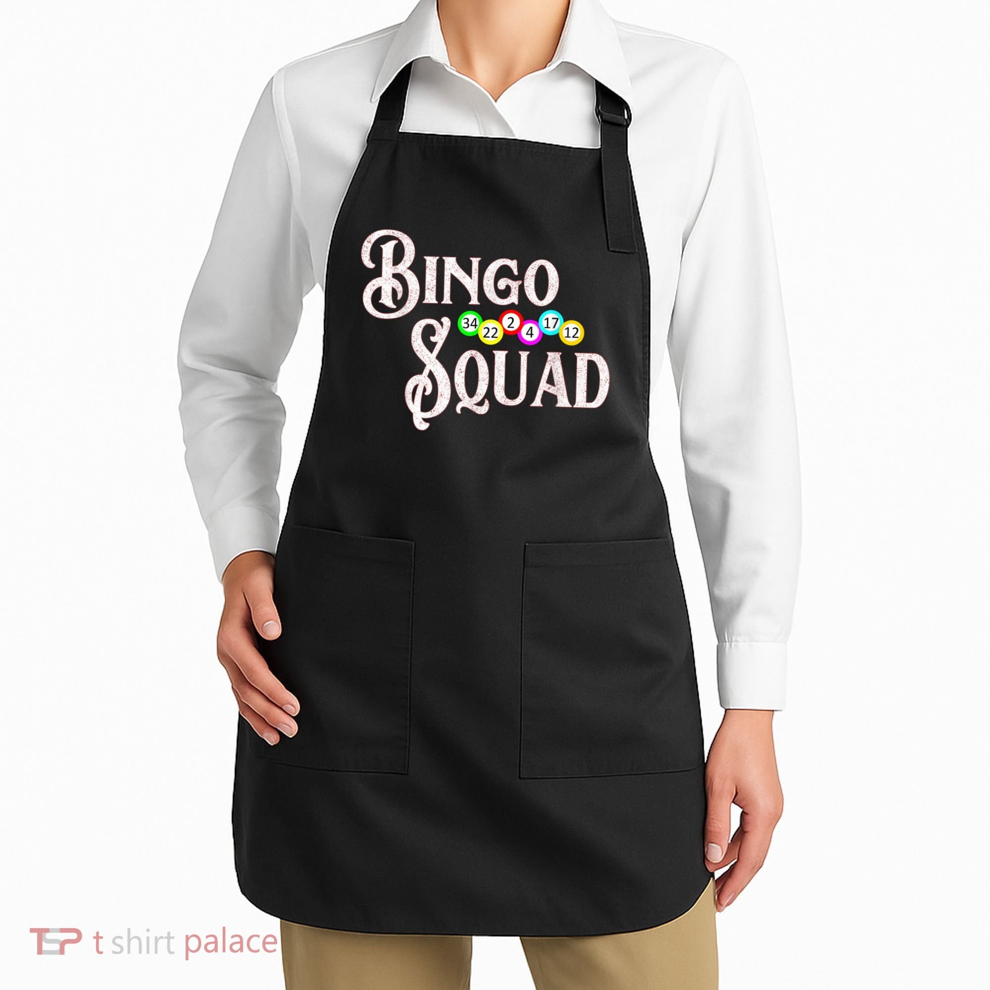 Bingo Squad Funny Bingo Lover Apron