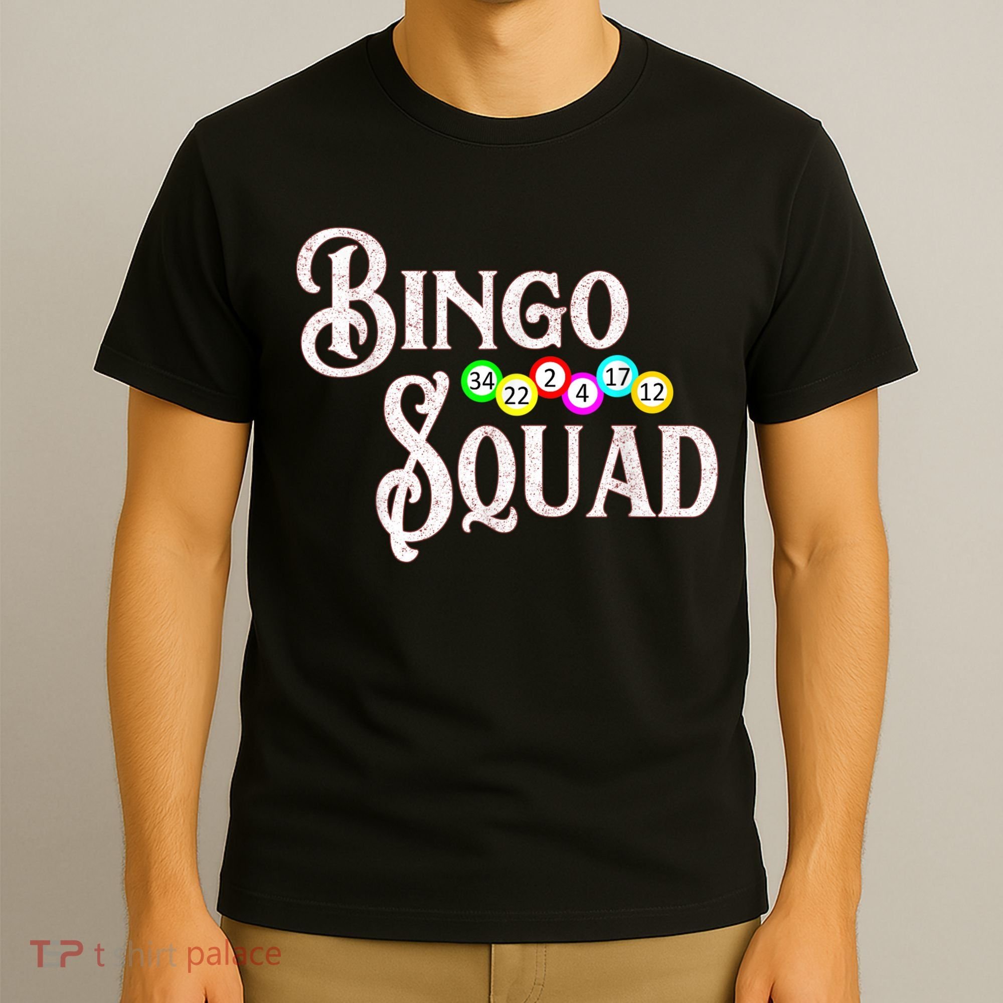 Bingo Squad Funny Bingo Lover T-Shirt