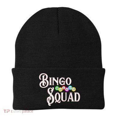 Bingo Squad Funny Bingo Lover Beanie