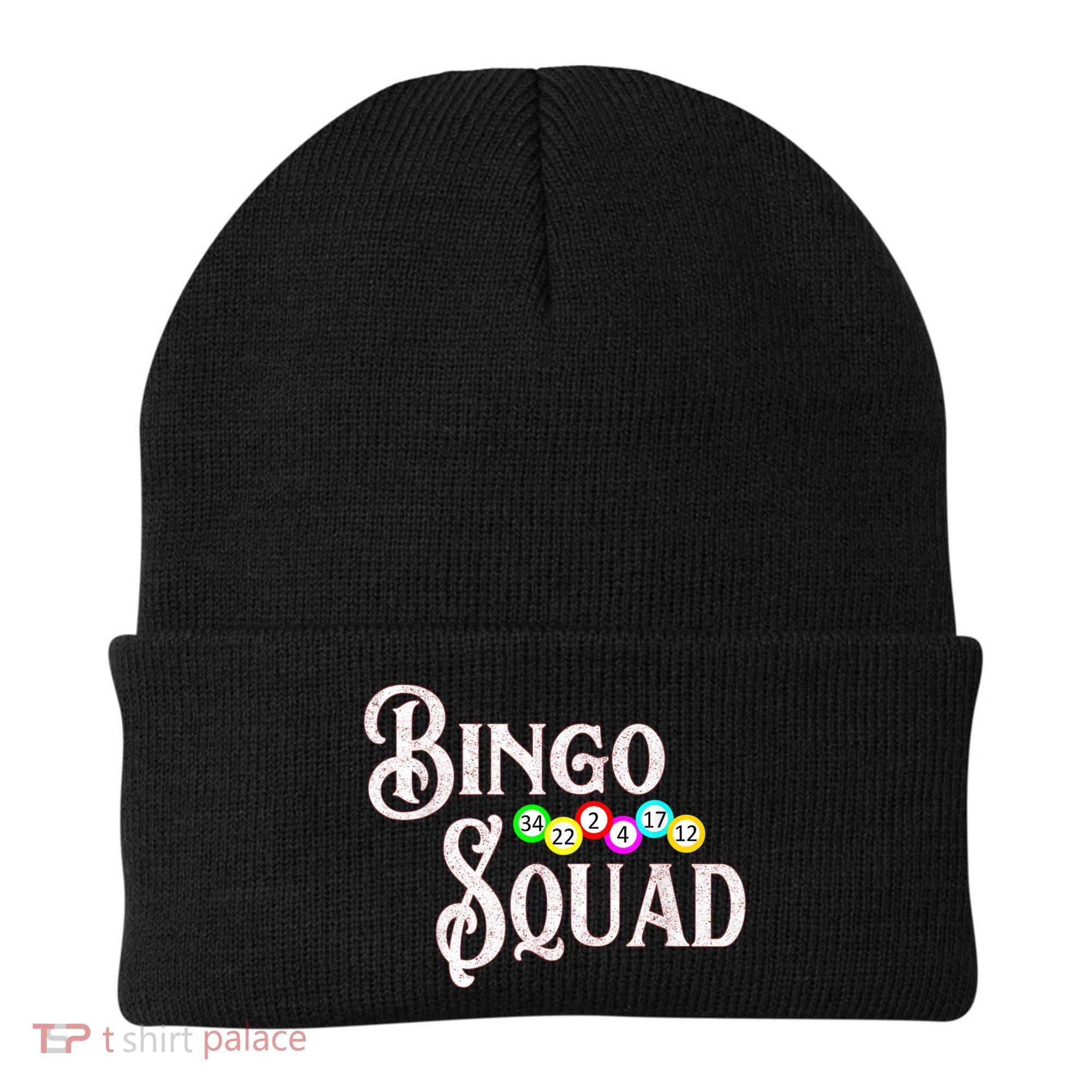 Bingo Squad Funny Bingo Lover Beanie