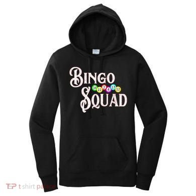 Bingo Squad Funny Bingo Lover Women's Hoodie