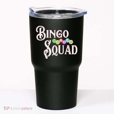Bingo Squad Funny Bingo Lover Tumbler