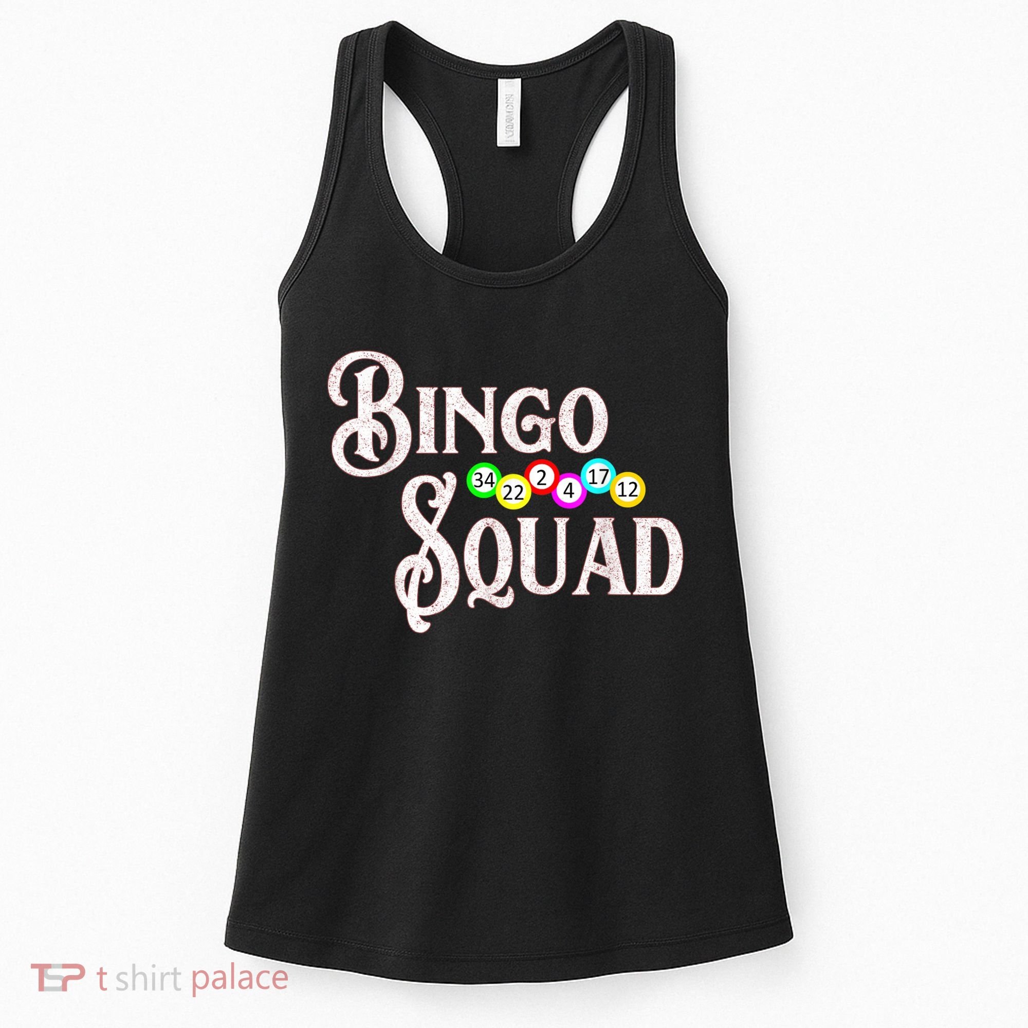 Bingo Squad Funny Bingo Lover Women's Tank Top