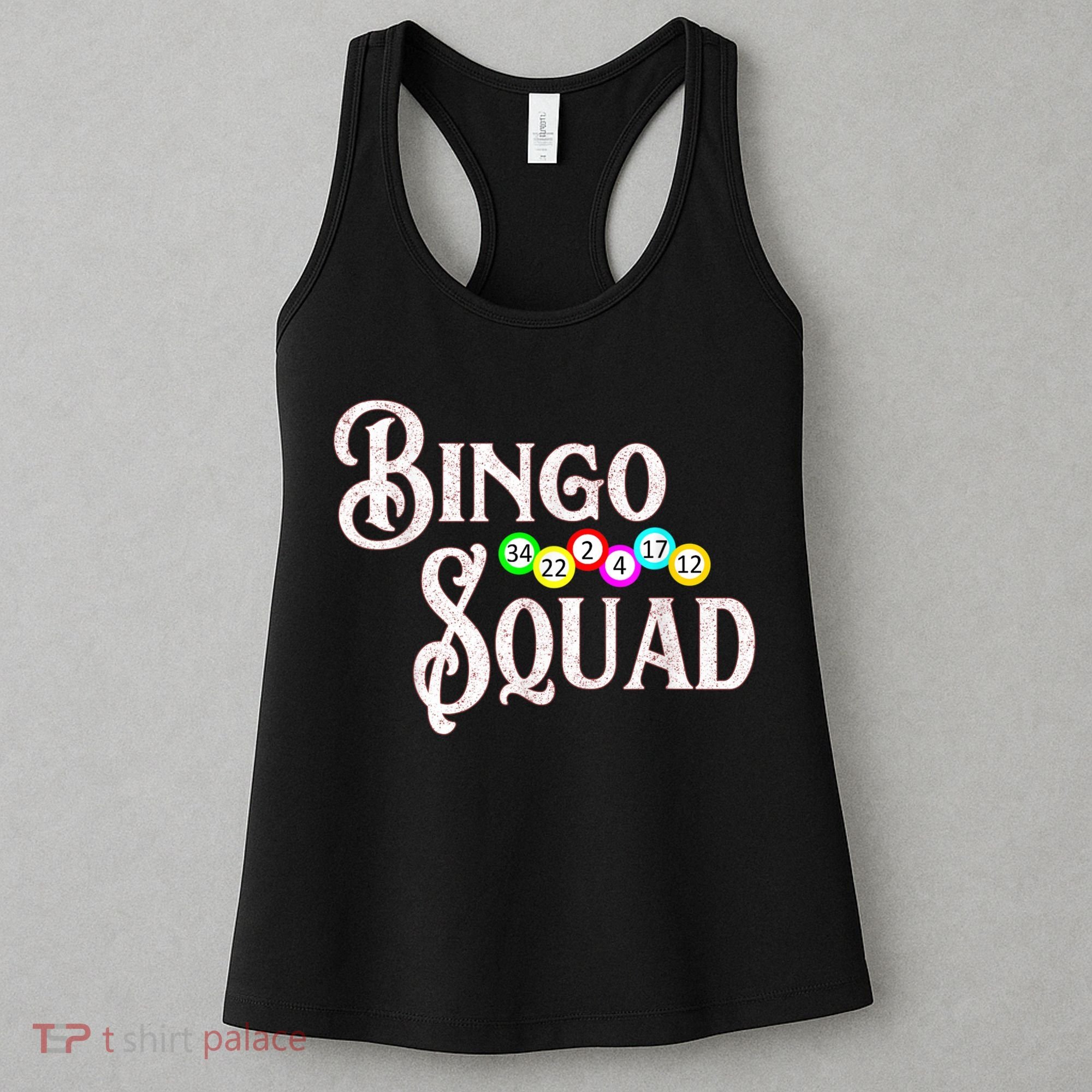 Bingo Squad Funny Bingo Lover Women's Tank Top