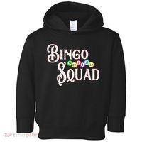 Bingo Squad Funny Bingo Lover Toddler Hoodie thumb 0