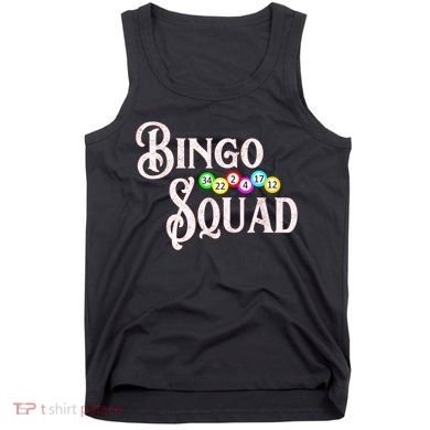 Bingo Squad Funny Bingo Lover Tank Top