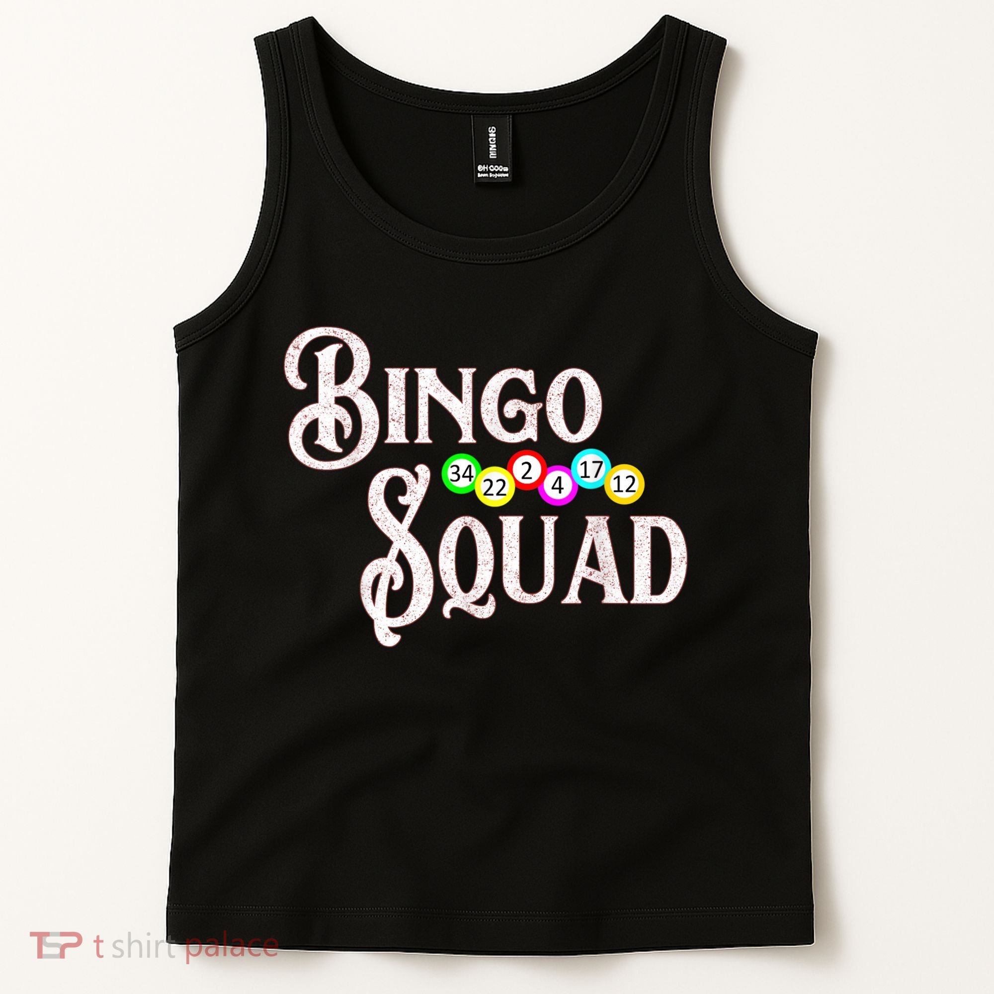 Bingo Squad Funny Bingo Lover Tank Top