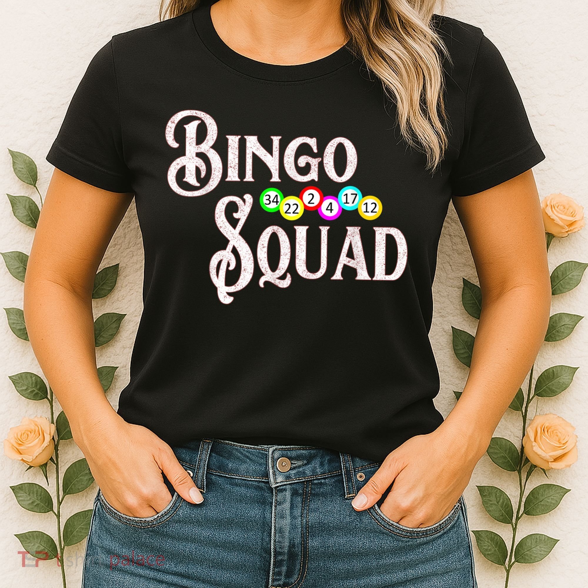 Bingo Squad Funny Bingo Lover Women's T-Shirt