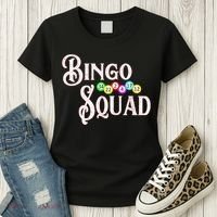 Bingo Squad Funny Bingo Lover Women's T-Shirt thumb 3