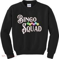 Bingo Squad Funny Bingo Lover Kids Sweatshirt thumb 0