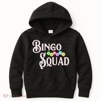 Bingo Squad Funny Bingo Lover Kids Hoodie thumb 0