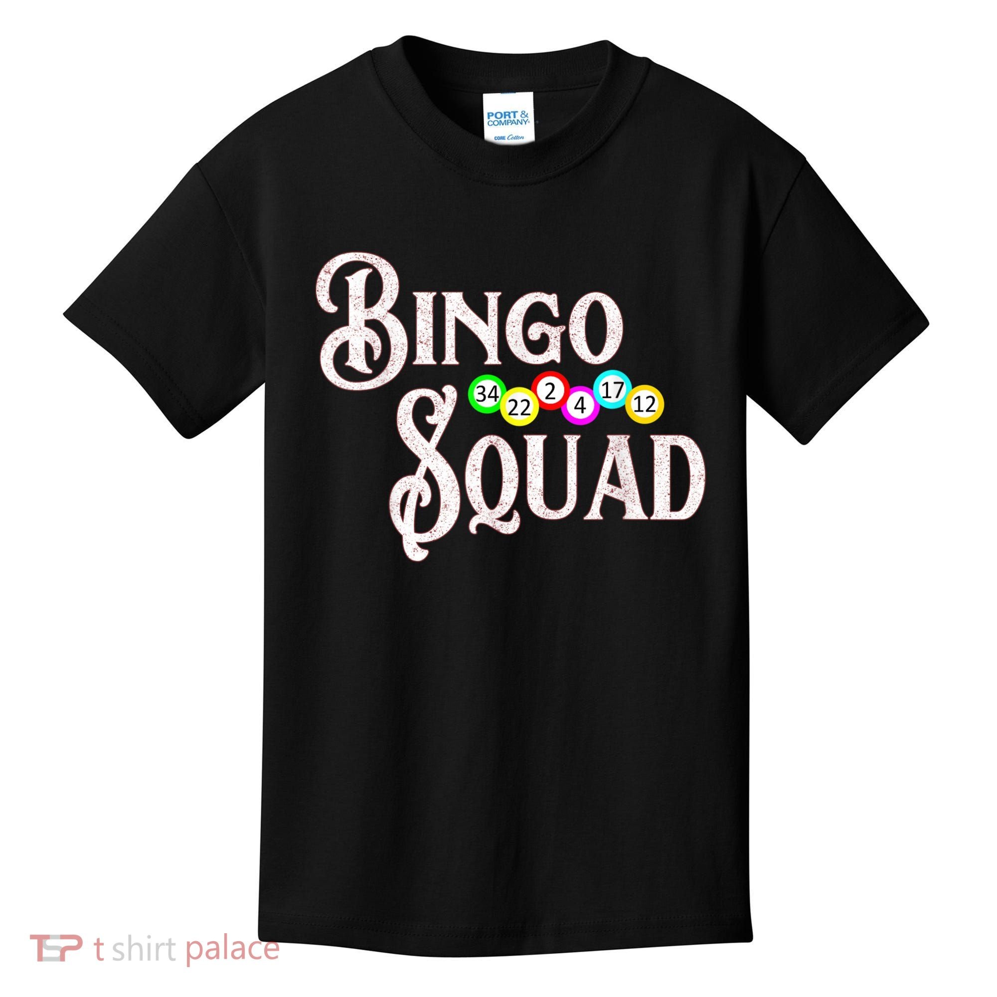 Bingo Squad Funny Bingo Lover Kids T-Shirt