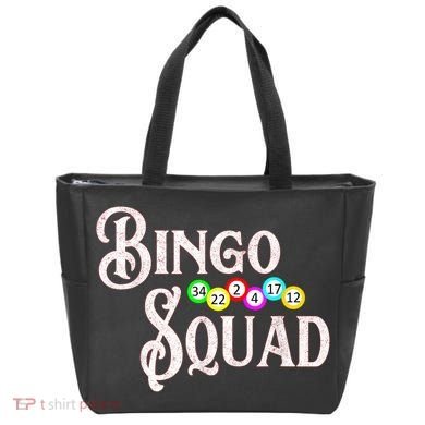 Bingo Squad Funny Bingo Lover Tote Bag