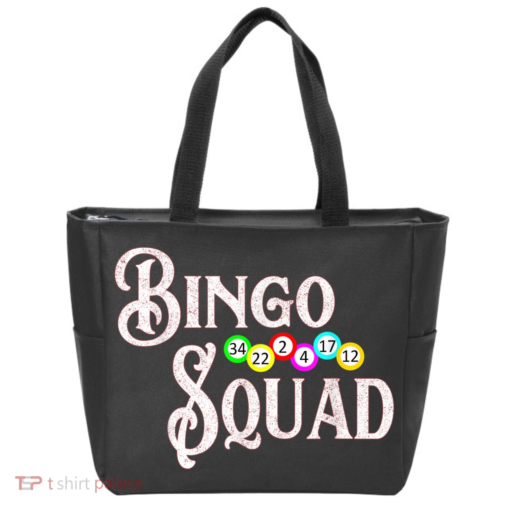 Bingo Squad Funny Bingo Lover Tote Bag