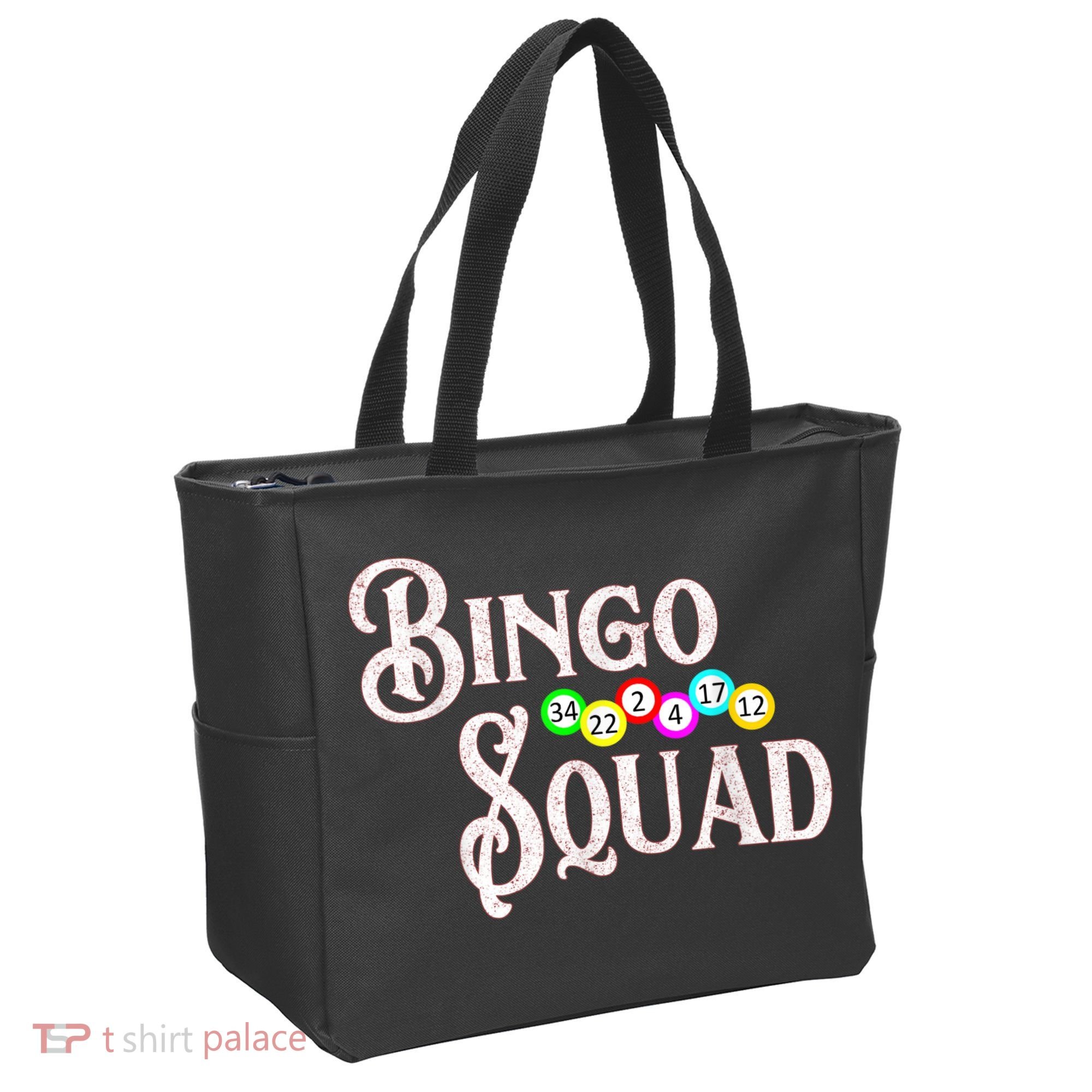Bingo Squad Funny Bingo Lover Tote Bag