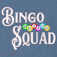 Bingo Squad Funny Bingo Lover Comfort Colors Garment-Dyed Hooded Sweatshirt thumb 2