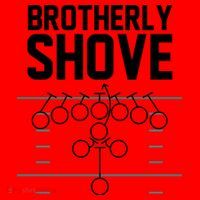 Brotherly Shove Football Fan Santa Hat thumb 1