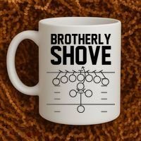 Brotherly Shove Football Fan Coffee Mug thumb 2
