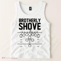 Brotherly Shove Football Fan Tank Top thumb 2