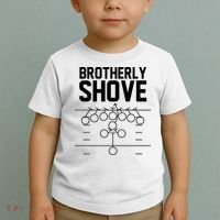 Brotherly Shove Football Fan Toddler T-Shirt thumb 2