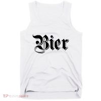 Bier Shirts Funny German Beer For Oktoberfest Tank Top thumb 0