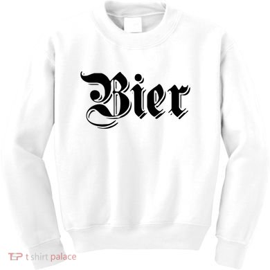 Bier Shirts Funny German Beer For Oktoberfest Kids Sweatshirt
